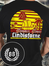 Herren Sommer Sonne 88 bedrucktes Kurzarm-T-Shirt zartstils